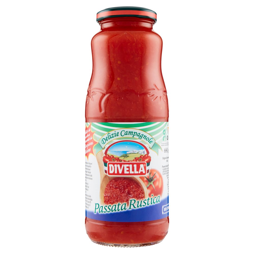 Divella Delizie Campagnole Passata Rustica 680 g - CIFO Cash & Carry