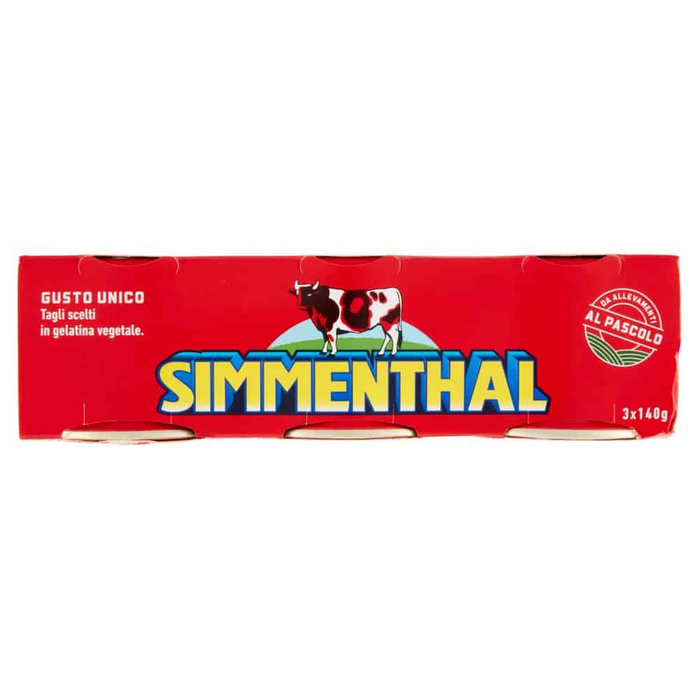 Simmenthal 3 x 140 g - CIFO Cash & Carry
