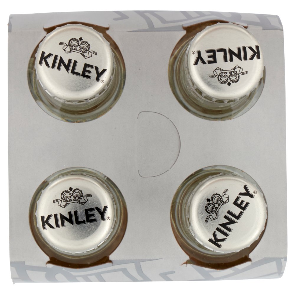 KINLEY Tonic Water, acqua tonica 200ml x 4 (Vetro) - CIFO Cash & Carry