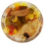 legumi in scatola e salamoia